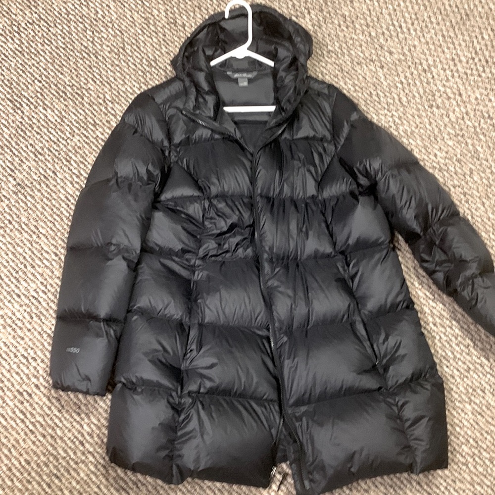 Eddie Bauer Black Puffer Jacket